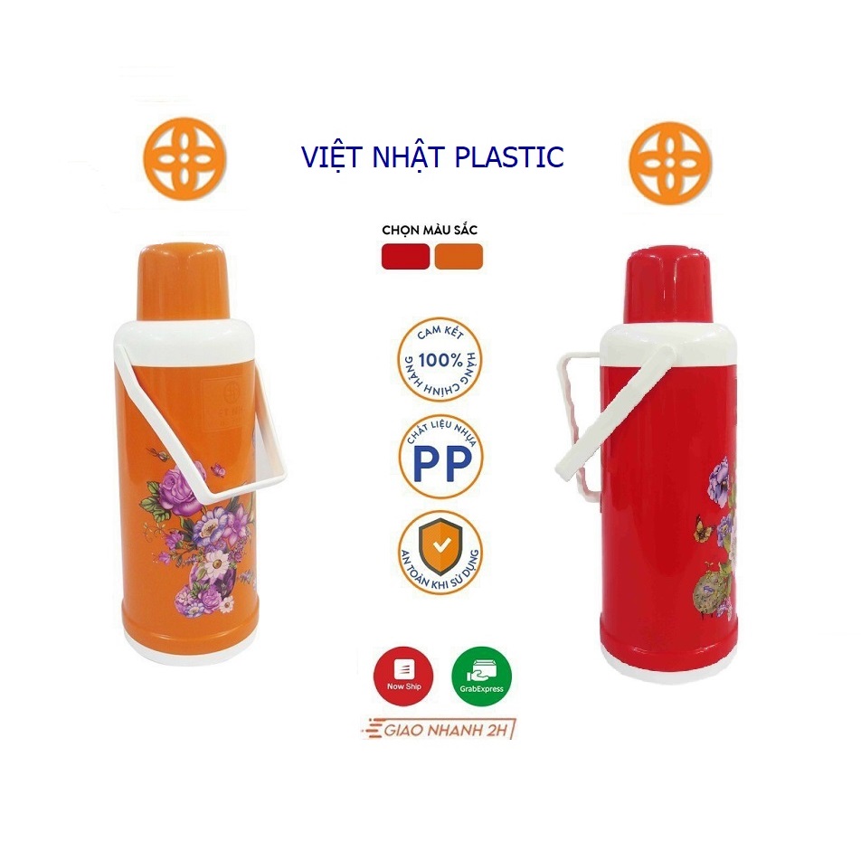 PHÍCH NƯỚC, BÌNH THUỶ 2L NHỰA VIỆT NHẬT PLASTIC CAO CẤP MÃ 3986 (CÁI)