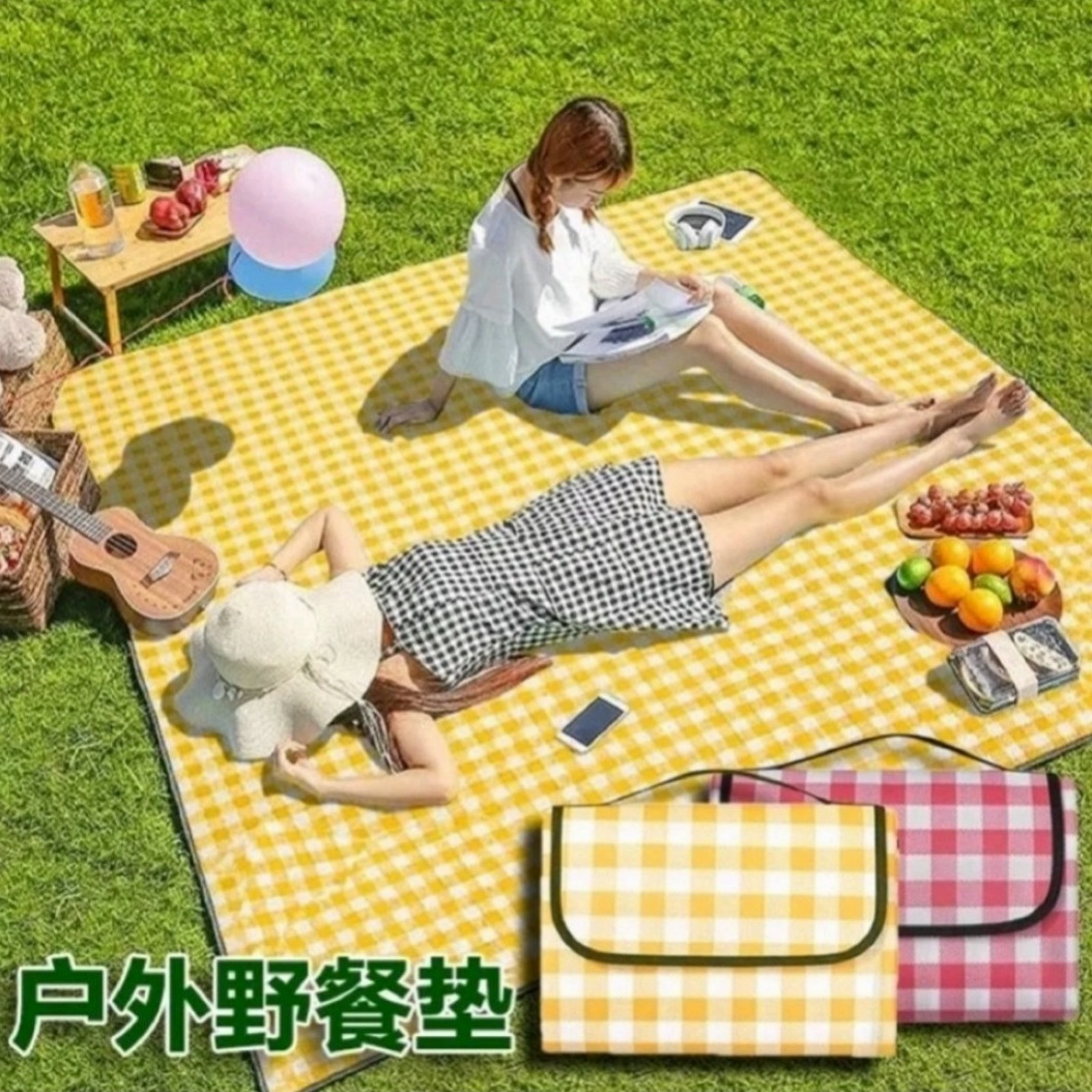 THẢM PICNIC 90X150MM KẺ CARO GẤP GỌN NỘI ĐỊA TRUNG MỚI 2023 (T200) (CÁI)