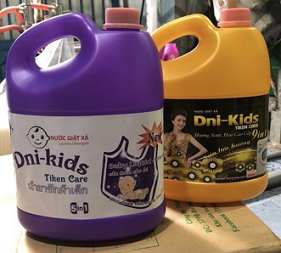 NƯỚC XẢ GIẶT 5IN1 HIỆU DNI KIDS 3.6LÍT CÔNG NGHỆ THÁI LAN