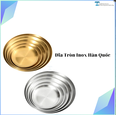 SET 5 DĨA INOX CAO CẤP (KIỆN 50 SET)