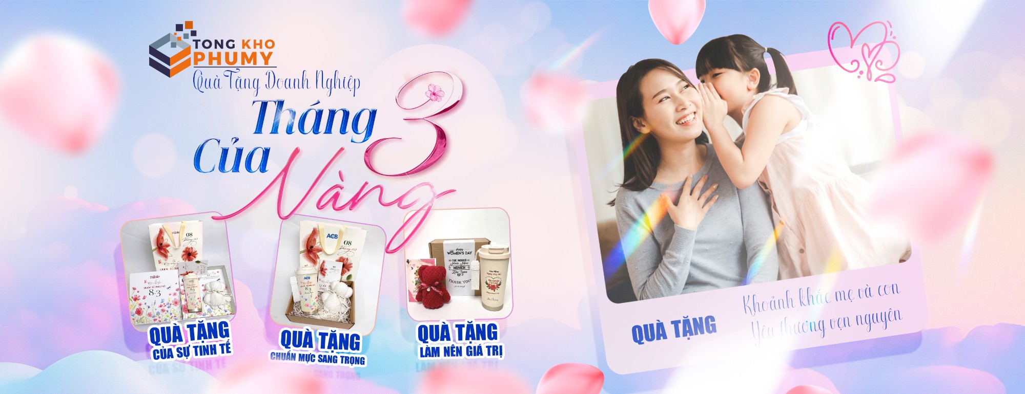 GIFTSET Quà tặng 8 tháng 3