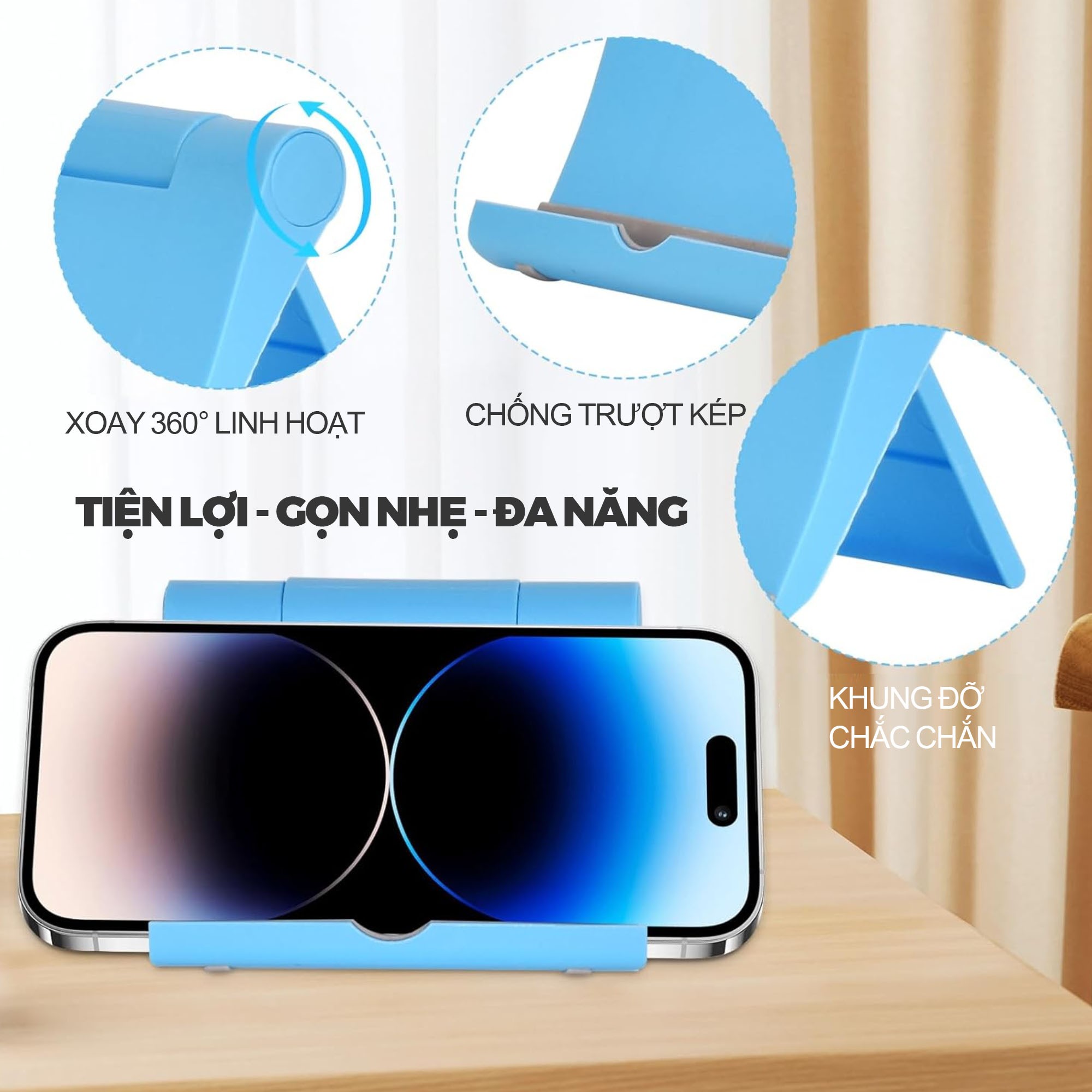 GIÁ ĐỠ ĐIỆN THOẠI GẤP GỌN PM1004