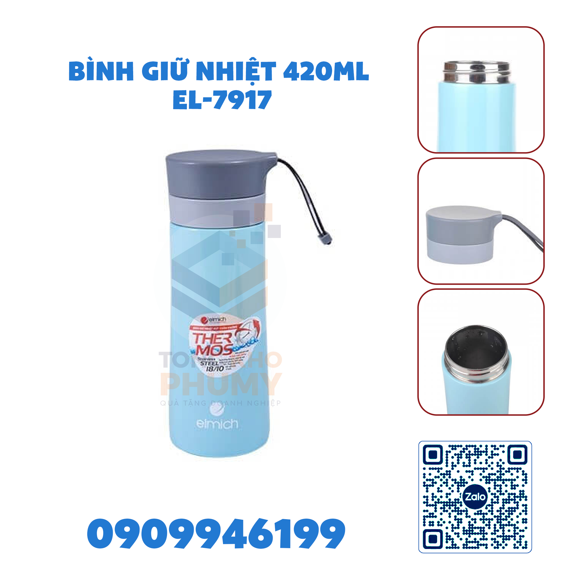 Bình giữ nhiệt 420ml EL-7917