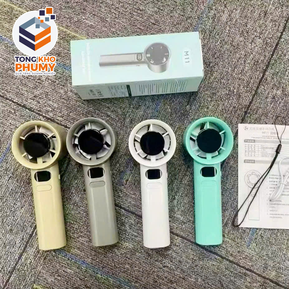 Quạt tích điện cầm tay 120 cấp độ