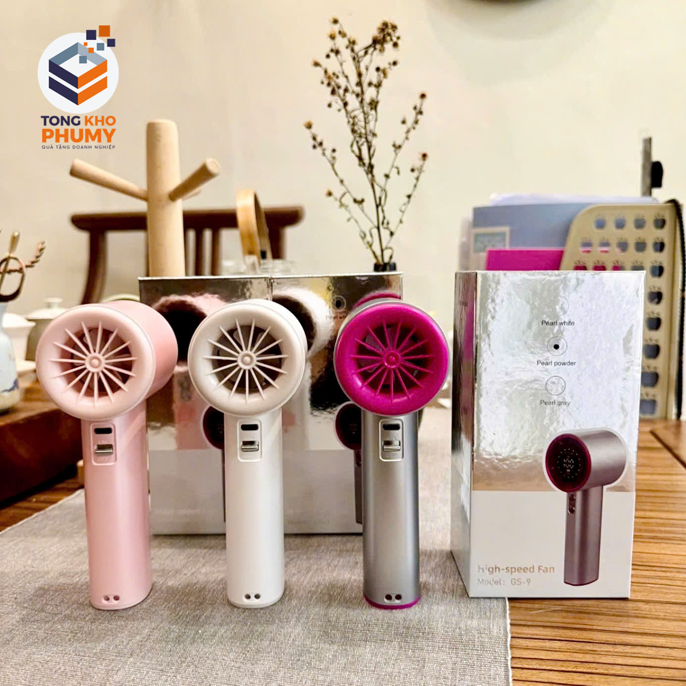 Quạt Cầm Tay Mini Tốc Độ Gió Siêu Mạnh