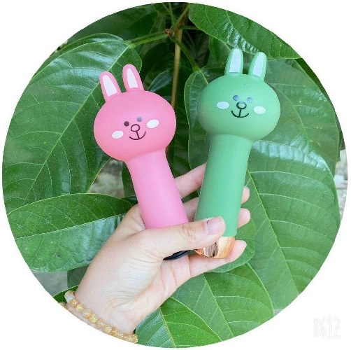 MÁY RỬA MẶT MINI THỎ BUNNY SILICON CAO CẤP(RỬA MẶT THỎ)