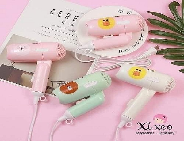 MÁY SẤY TÓC MINI HAIR DRIED HÌNH THÚ ĐỘC ĐÁO(VỎ RỜI ĐI KÈM)(T100)