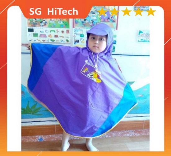 ÁO MƯA CÁNH DƠI CHO BÉ DƯỚI 80CM