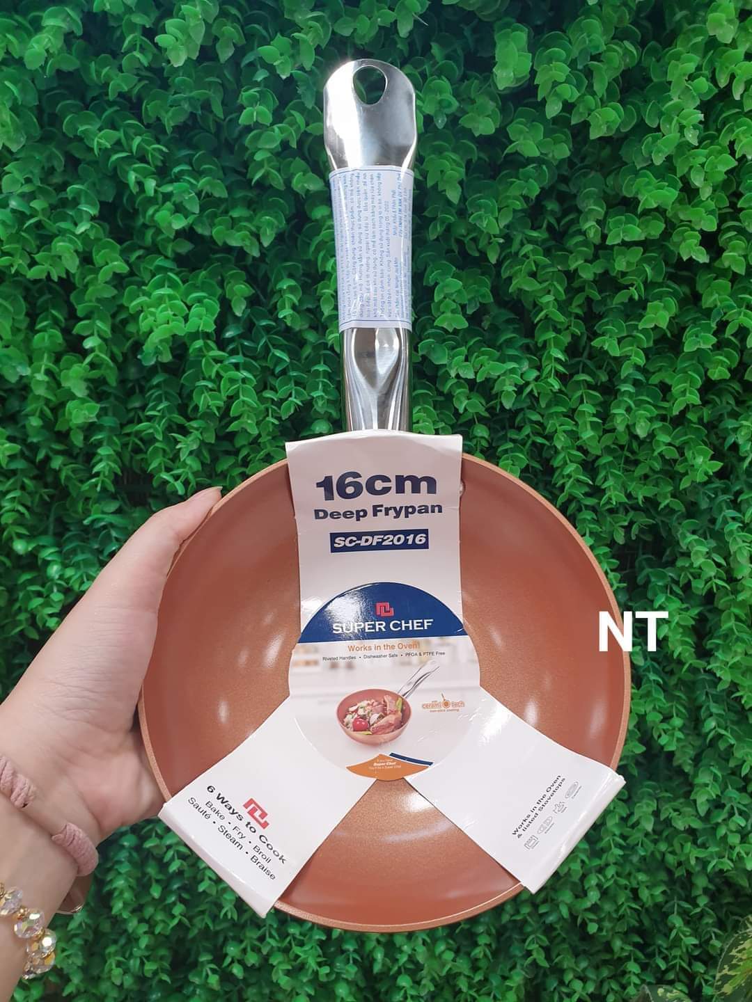 CHẢO TRÒN RÁN 16CM TMARK (KIỆN 6 CÁI)