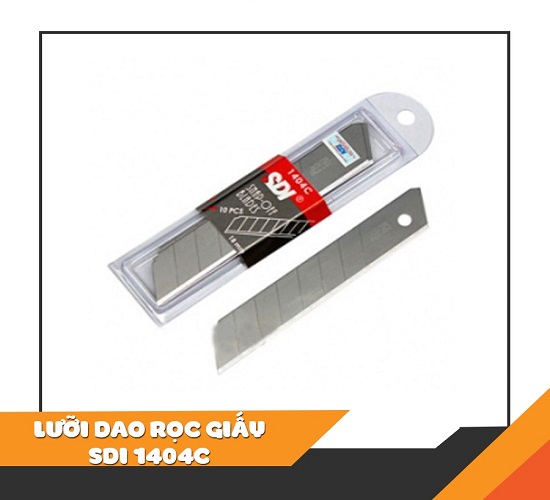 LƯỠI DAO RỌC GIẤY SDI BẢN LỚN INOX