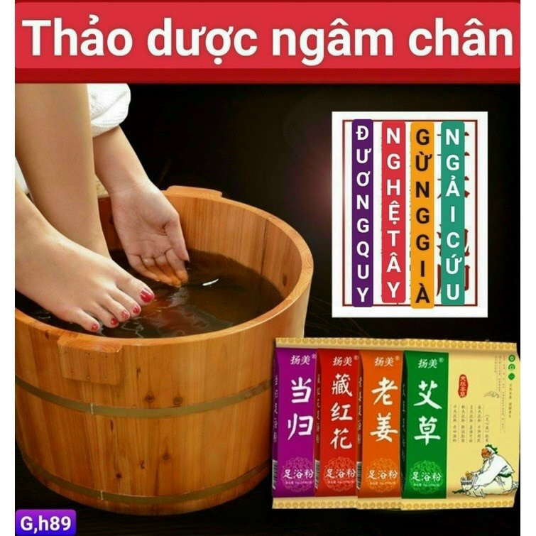 THẢO DƯỢC NGÂM CHÂN ĐÔNG Y CHĂM SÓC SỨC KHỎE TIỆN DỤNG (T40) (HỘP)