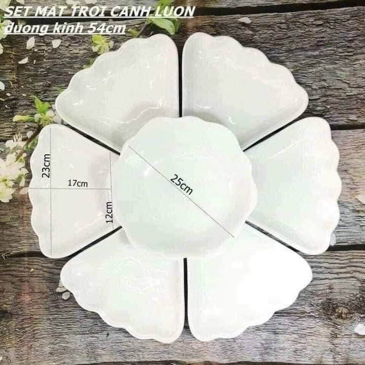 SET TÔ DĨA SỨ ĐỰNG THỨC ĂN TMARK (KIỆN 5 CÁI)