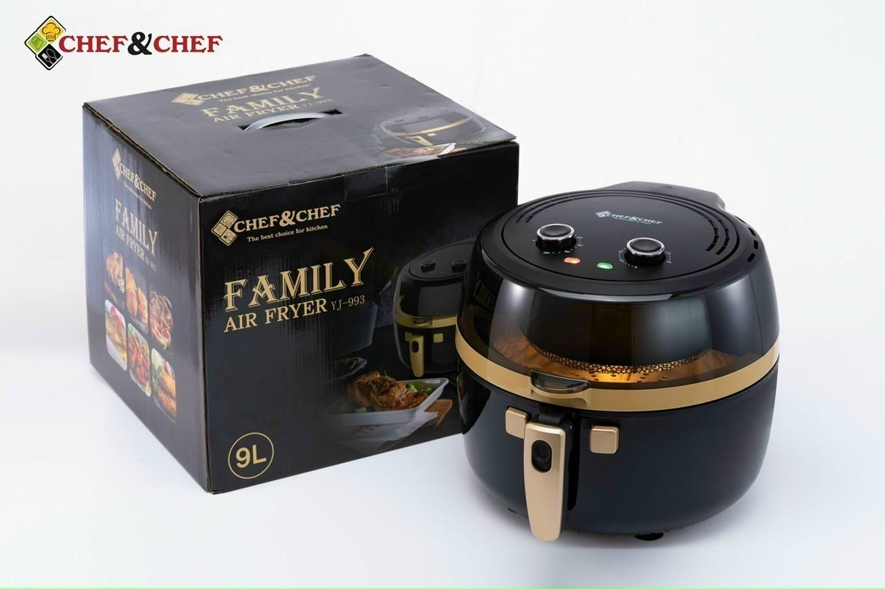 NỒI CHIÊN KHÔNG DẦU CHEF-CHEF 9L YJ-993 TMARK (KIỆN 2 CÁI)