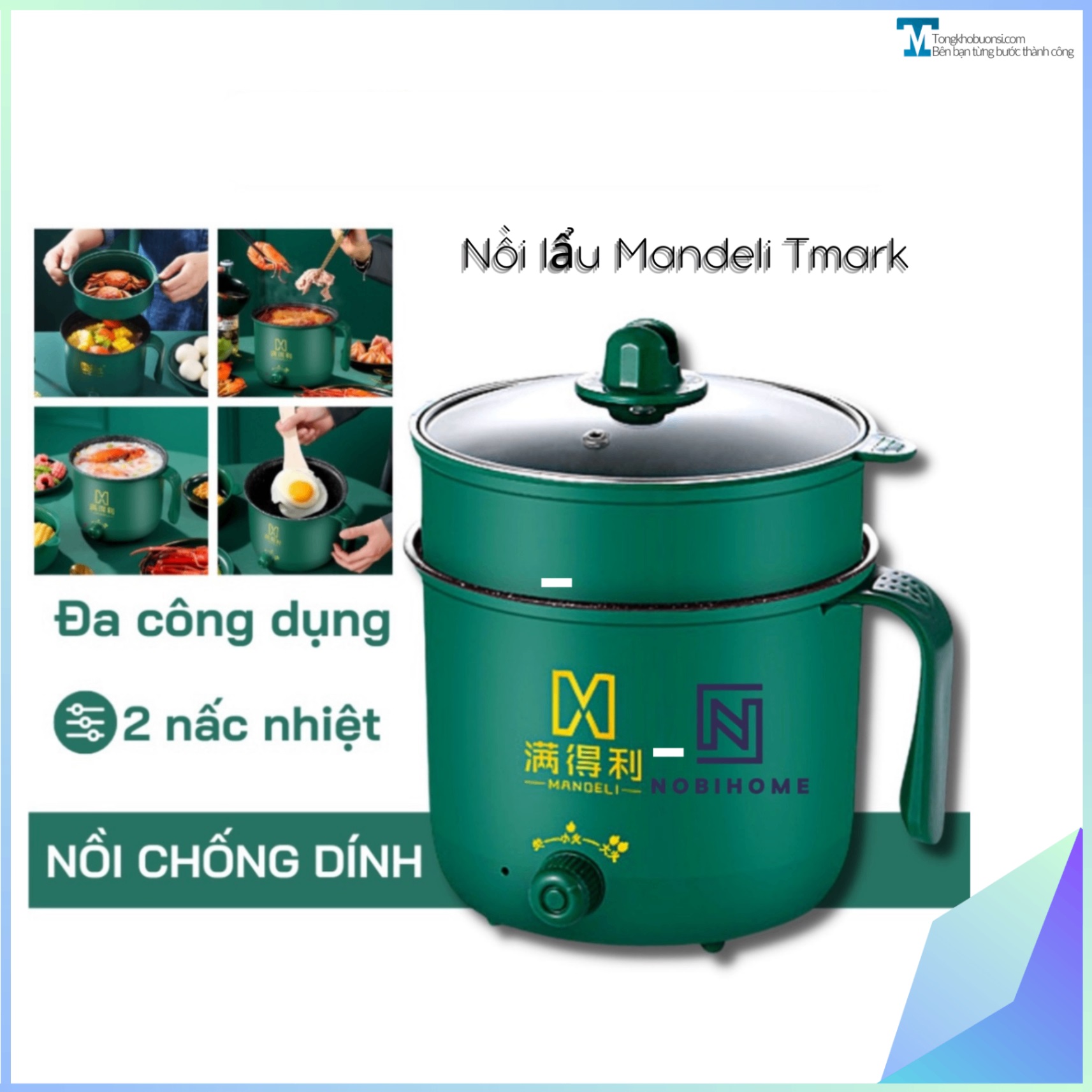 NỒI LẨU MANDELI TMARK (KIỆN 36 CÁI)