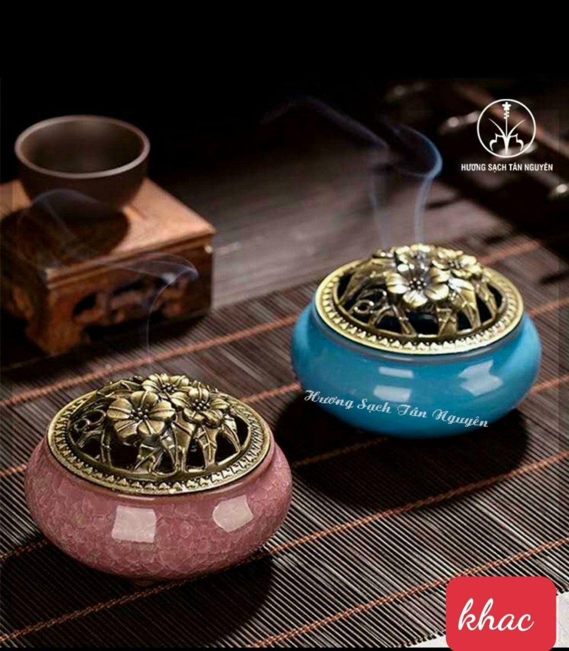 LƯ HƯƠNG LƯ XÔNG TRẦM HƯƠNG TMARK (KIỆN 100 CÁI)