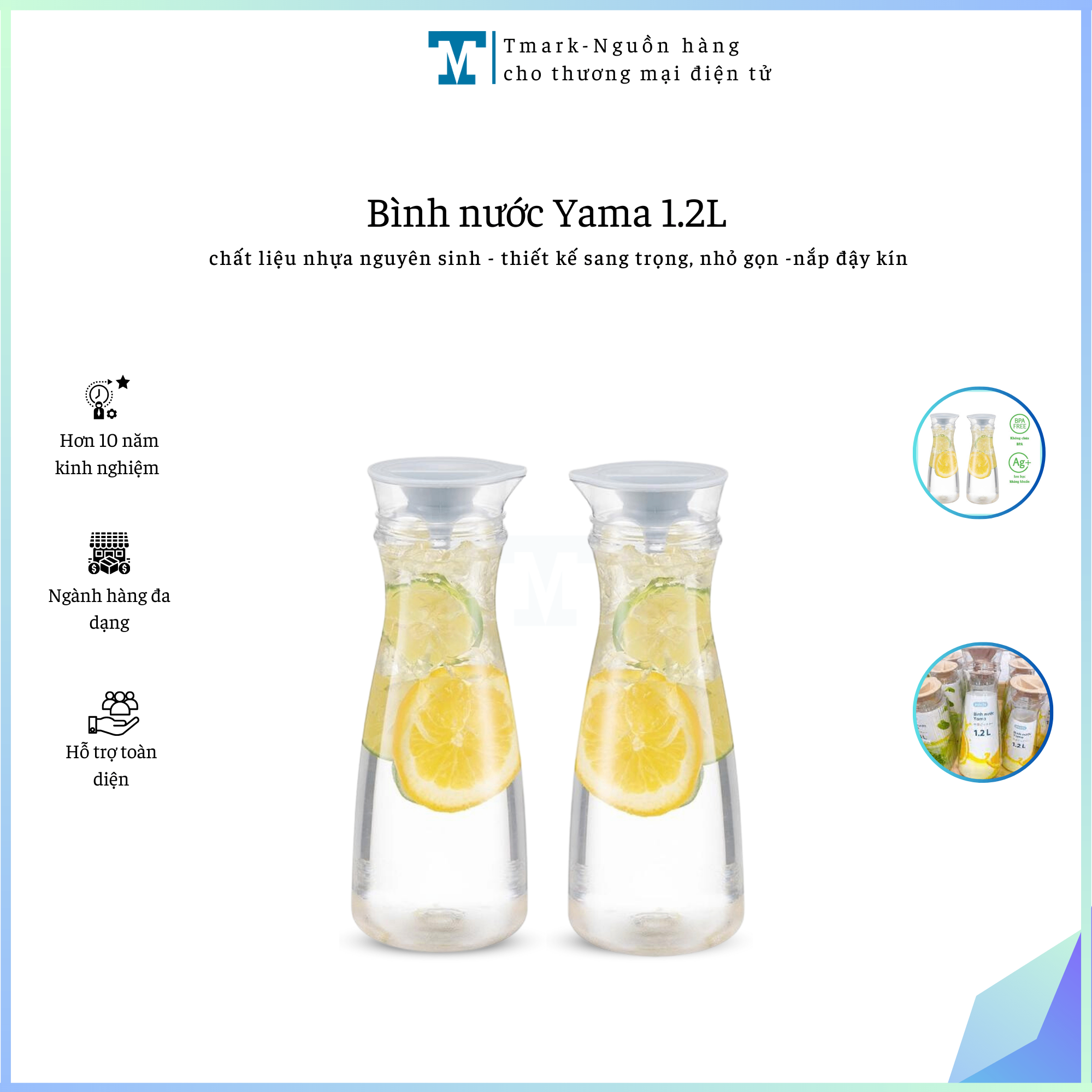 BÌNH NƯỚC YAMA 1.2L- HÀNG LÔ (KIỆN 50 CÁI)