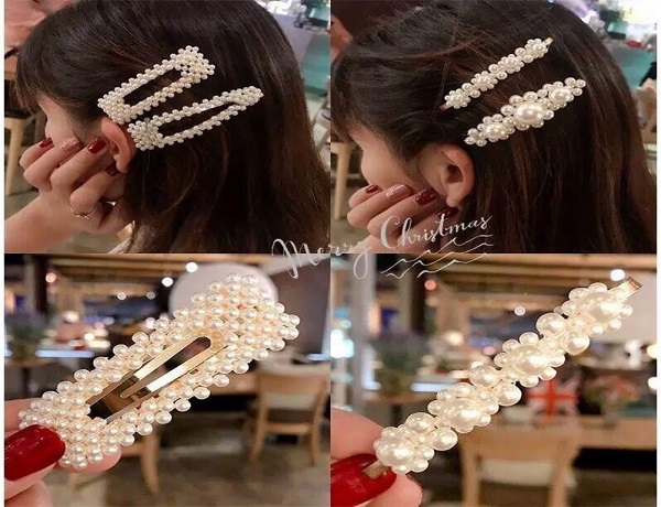 COMBO 4 CÁI KẸP TÓC NGỌC TRAI HÀN QUỐC CỰC XINH