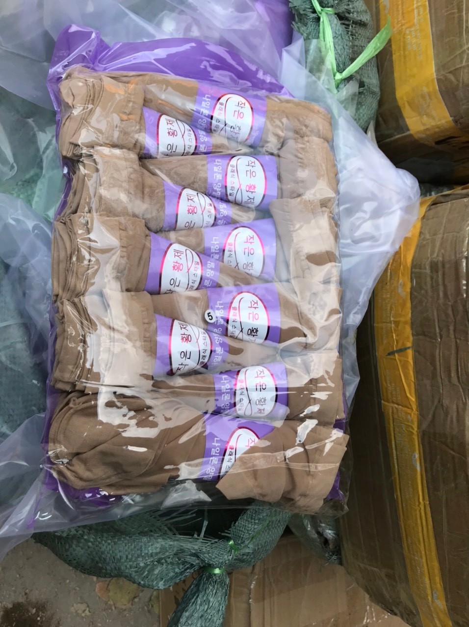 SET 100 ĐÔI TẤT DA NÂU TMARK (KIỆN 50 SET)