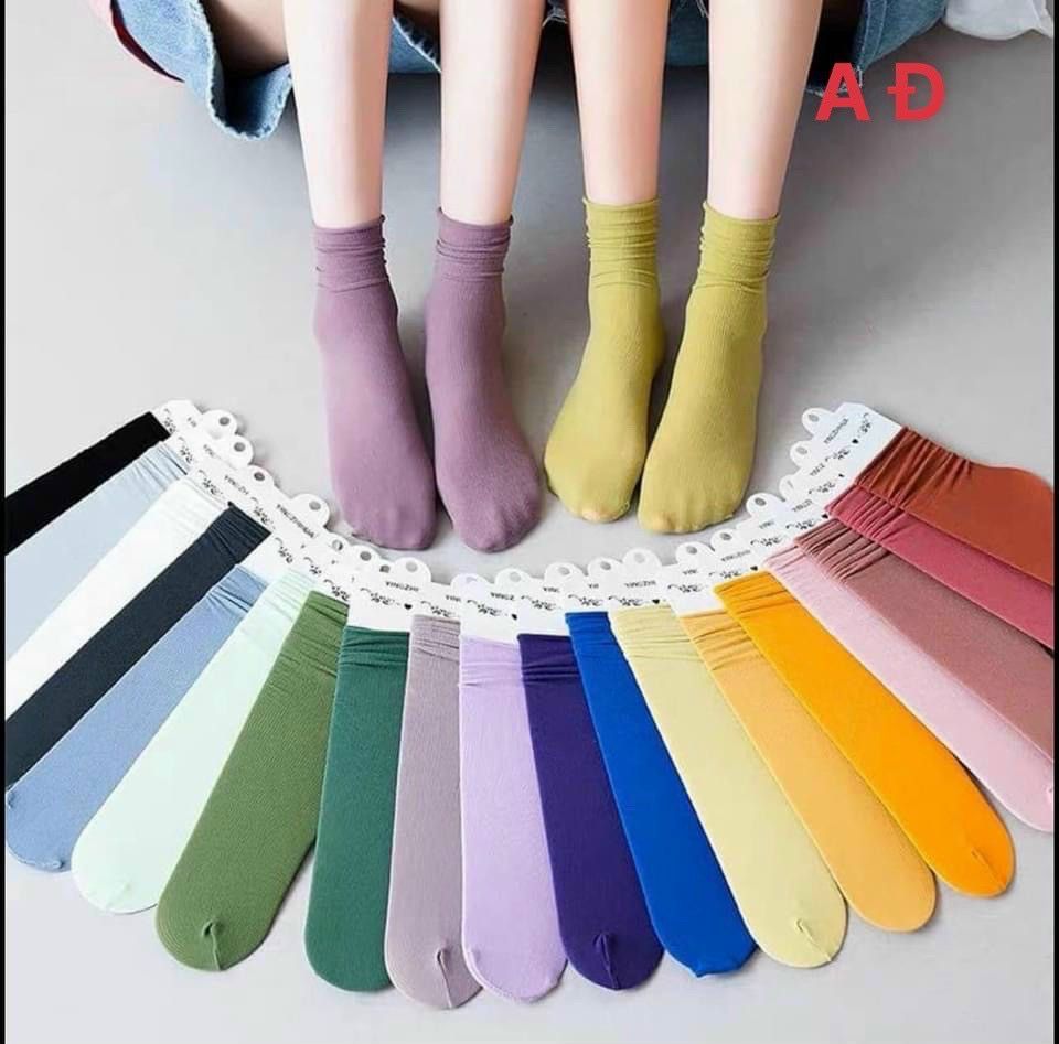 SET 10 ĐÔI VỚ CHÂN NHIỀU MÀU TMARK (KIỆN 200 SET)