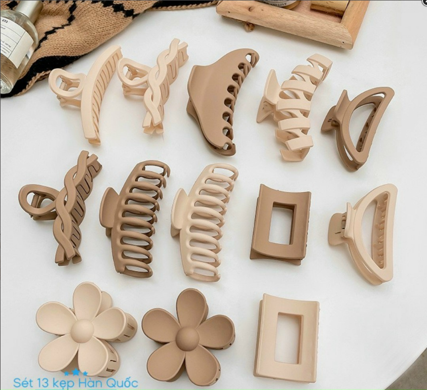 SET 13 KẸP TÓC HÀN QUỐC TMARK (KIỆN 100 SET)