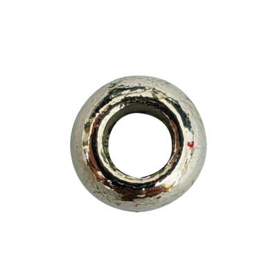 Hạt nút sắt giảm độ dài dây dạng tròn 1.0cm-Bạc
