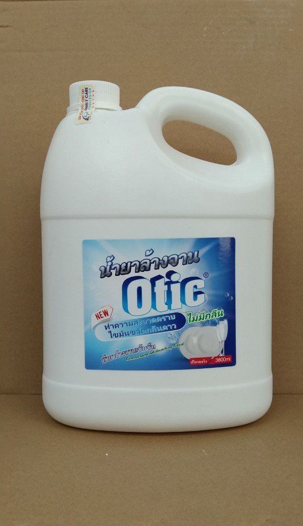 THÙNG 6 CAN NƯỚC RỬA CHÉN OTIC 3.8L TMARK