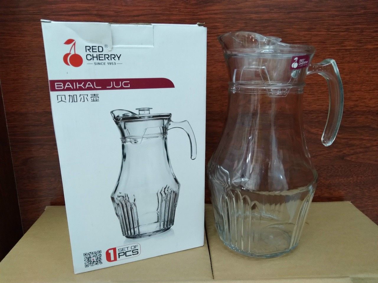 BÌNH ĐỰNG NƯỚC THUỶ TINH BAIKAL JUG (KIỆN 12 CÁI)