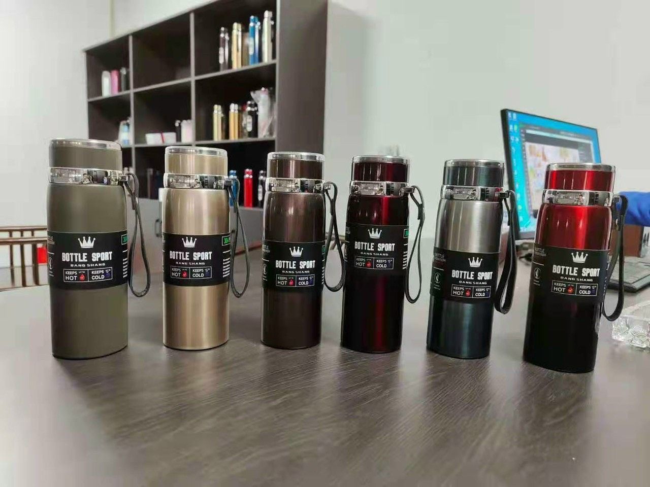 BÌNH GIỮ NHIỆT INOX VACCUM SUS304-1000ML  (KIỆN 50 CÁI)