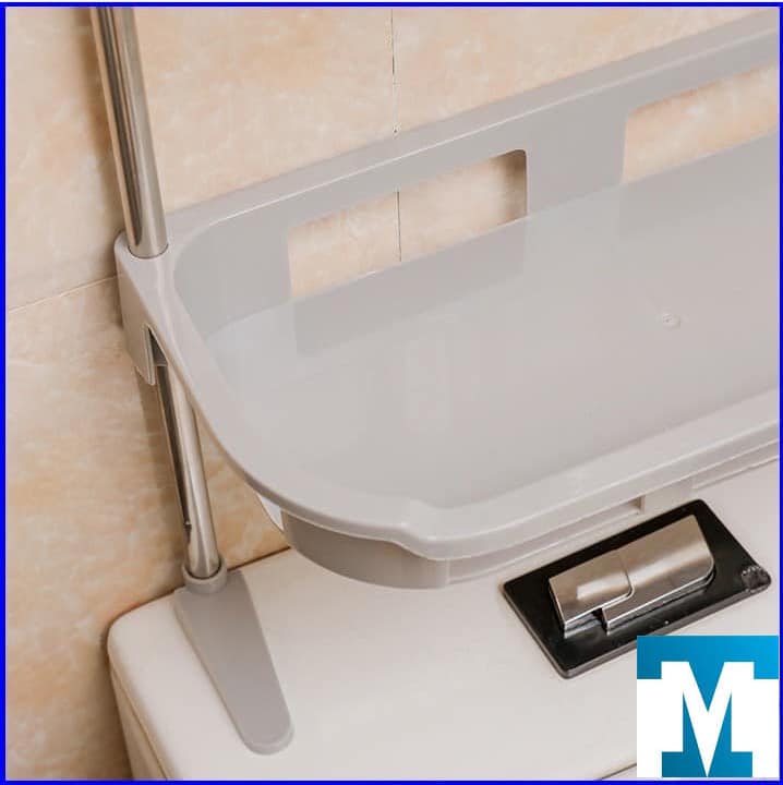 KỆ ĐỂ ĐỒ DÁN TƯỜNG NHỰA 3 TẦNG ĐẶT TRÊN BỒN CẦU (KIỆN 45 CÁI)