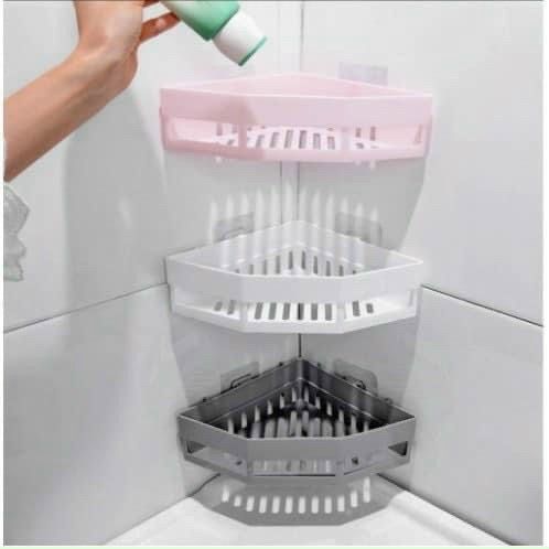 KỆ TAM GIÁC DÁN GÓC TƯỜNG ĐỂ ĐỒ TIỆN LỢI (KIỆN 120 CÁI)