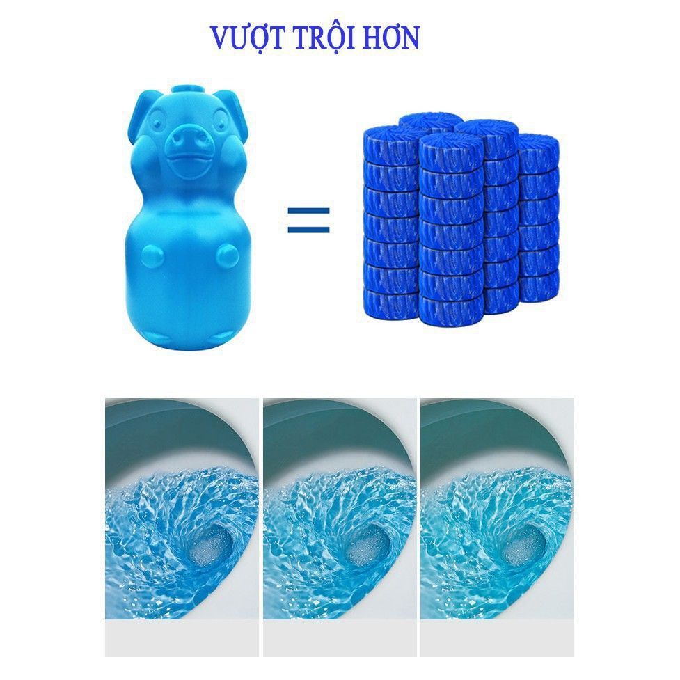 LỌ THẢ BỒN CẦU LOẠI MỚI HÌNH CON HEO TMARK (KIỆN 90 LỌ)