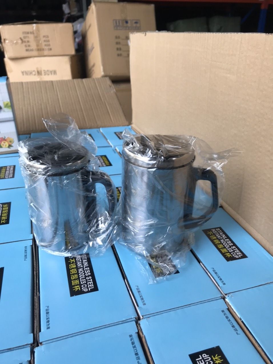 LY GIỮ NHIỆT 500ML CÓ QUAI (KIỆN 100 CÁI)
