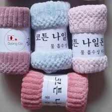 SET 10 KHĂN MẶT KẺ SỌC HÀN QUỐC TMARK (KIỆN 100 SET)