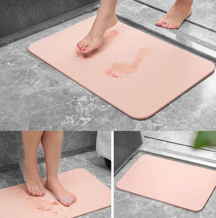 THẢM ĐÁ SIÊU THẤM NHẬT BẢN HỒNG KHÔNG HOẠ TIẾT (KIỆN 300 THẢM)