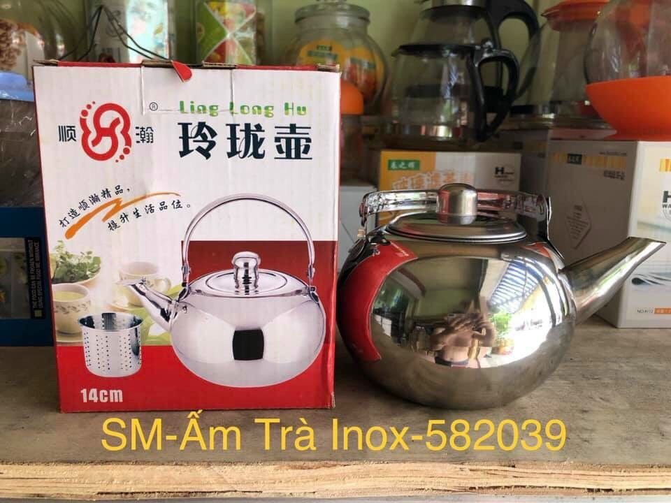 ẤM TRÀ INOX CÓ LỌC AB TMARK (KIỆN 120 CÁI)