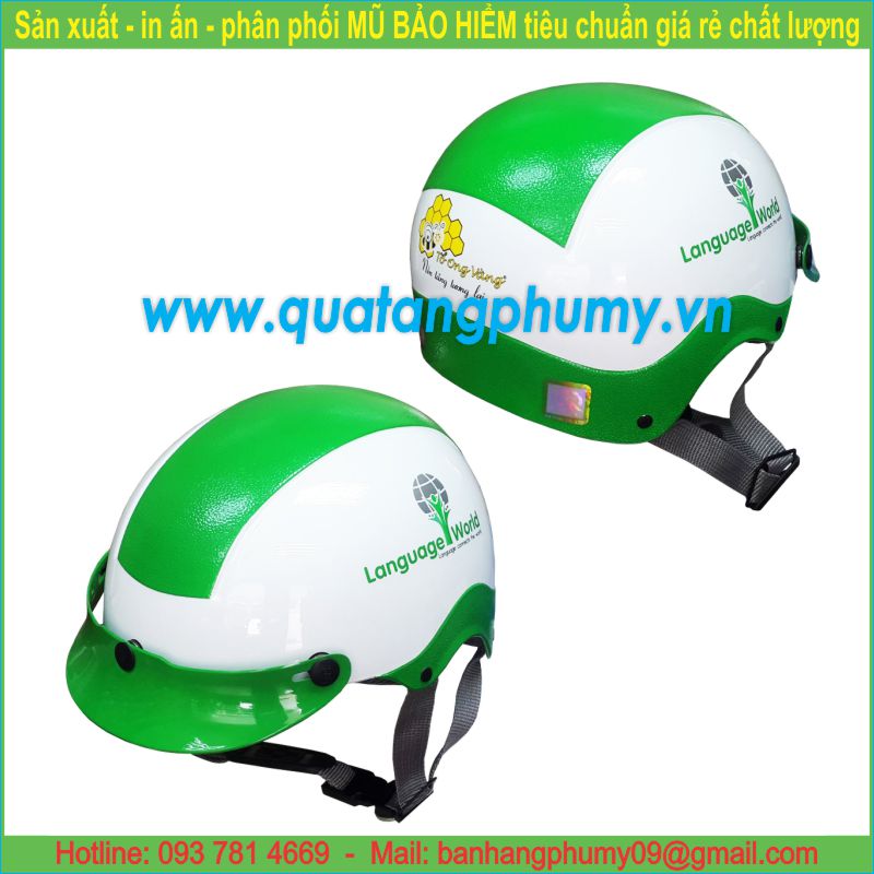 Mũ bảo hiểm in Logo LH44