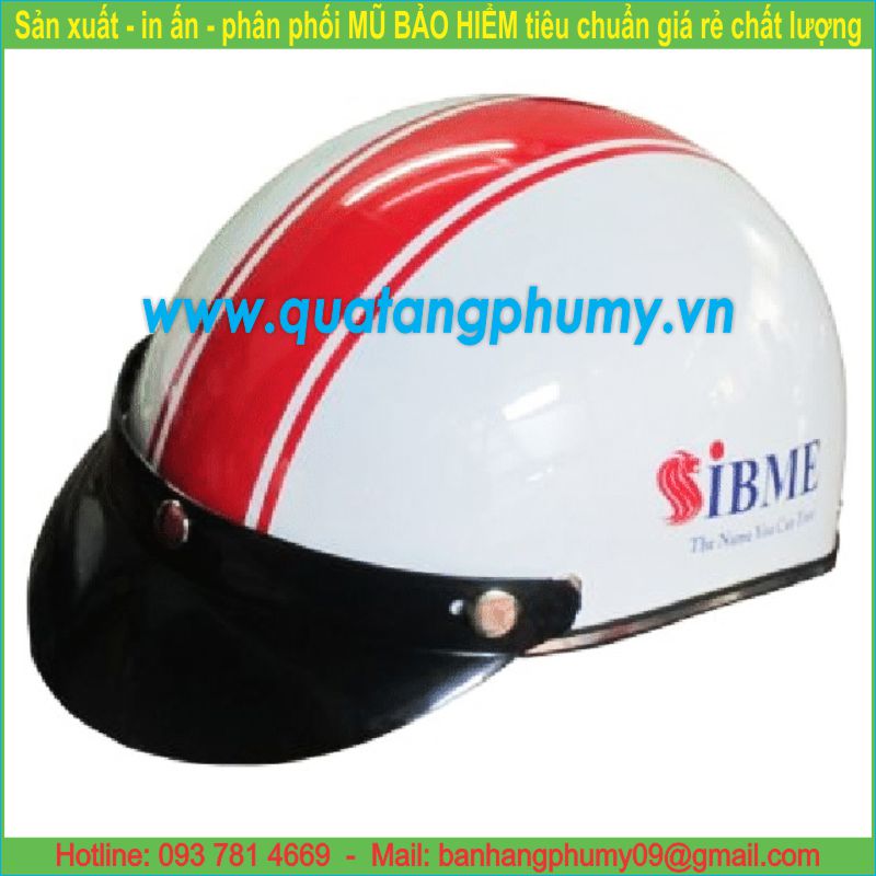 Mũ bảo hiểm in Logo LH46