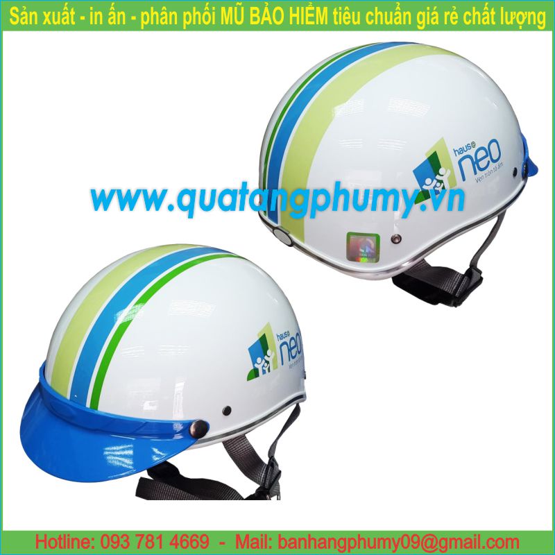 Mũ bảo hiểm in Logo LH48