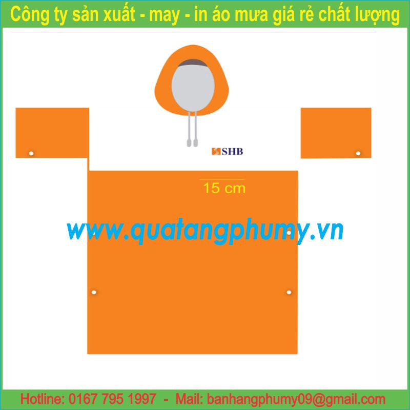 Mẫu in áo mưa AI27