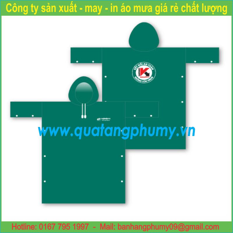 Mẫu in áo mưa AI48