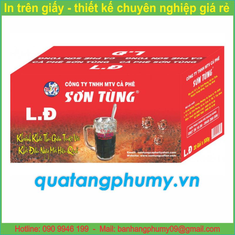 Mẫu in bao thùng Carton CT2