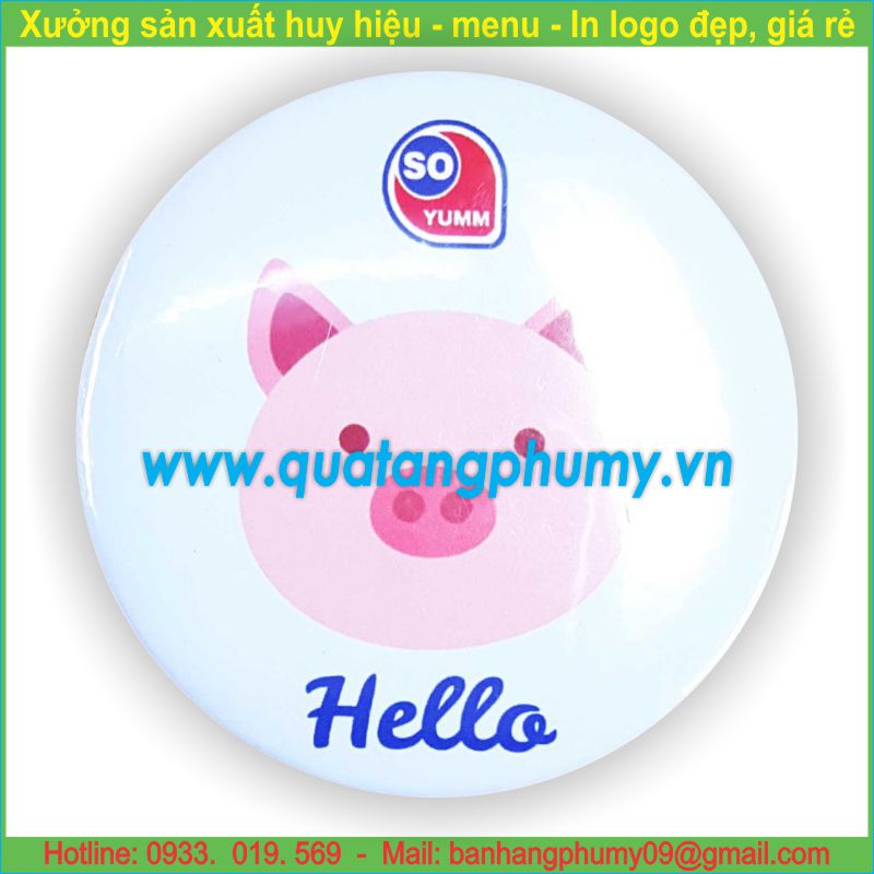 Huy hiệu nhựa HN1