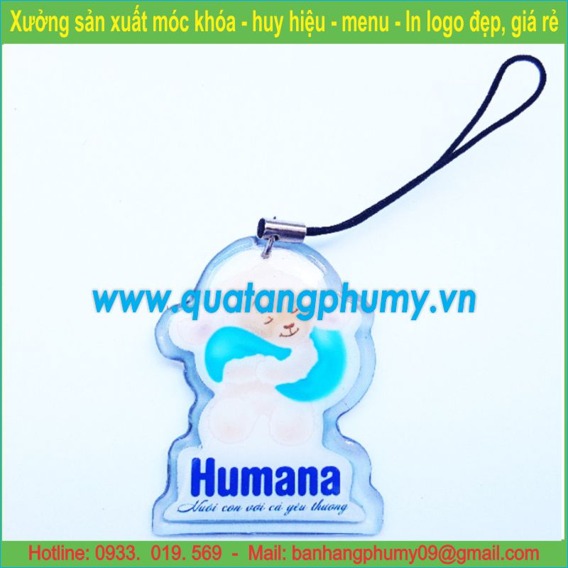 Móc khóa nhựa dẻo MD3