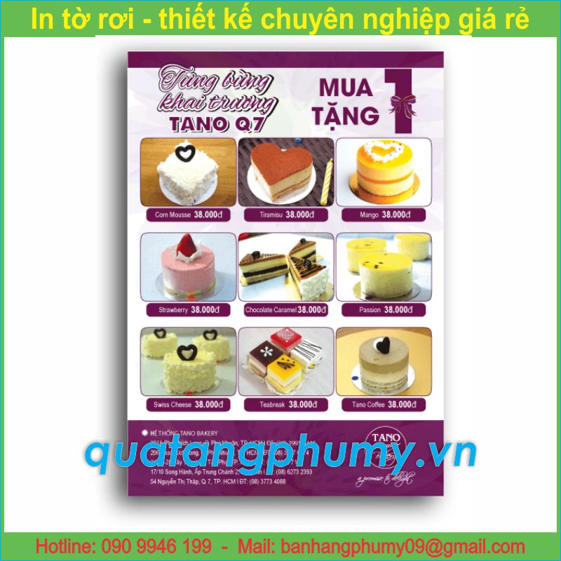 Mẫu tờ rơi TR19