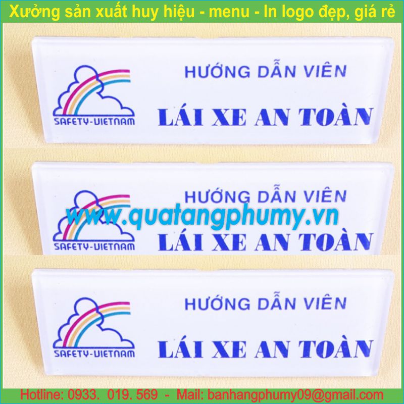 Bảng tên mica BT1