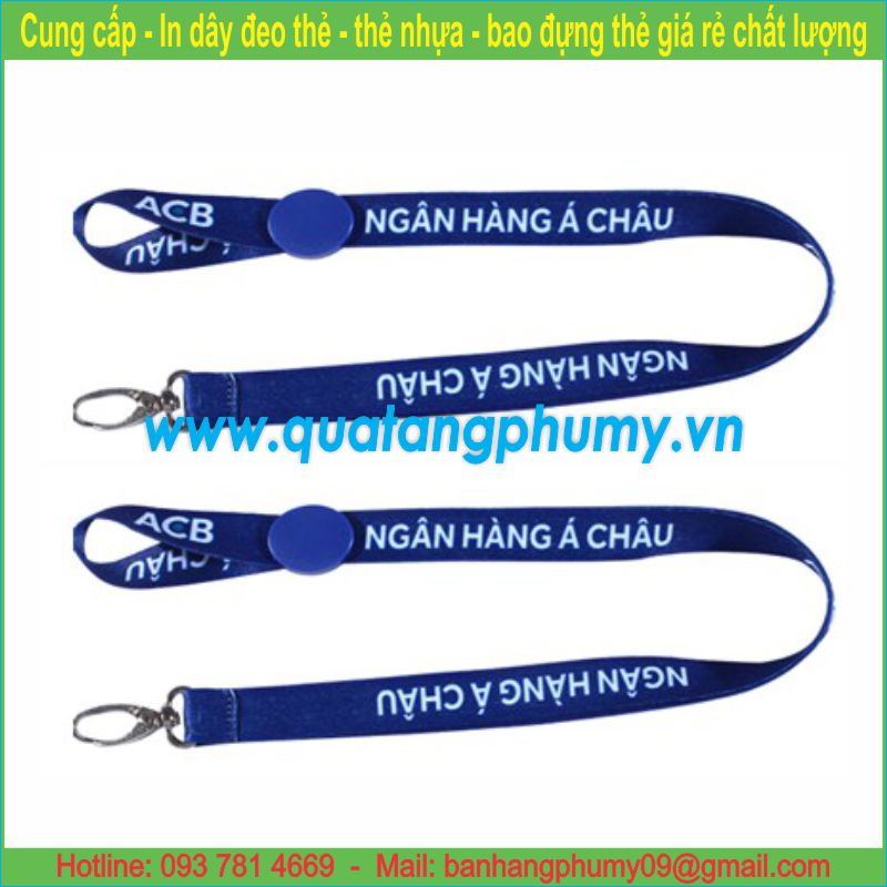 Dây đeo thẻ nylon SC16