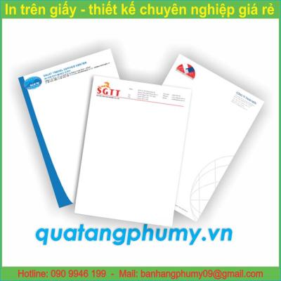 Mẫu in Giấy tiêu đề TD5