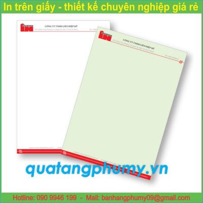 Mẫu in Giấy tiêu đề TD6