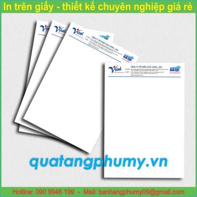 Mẫu in Giấy tiêu đề TD9