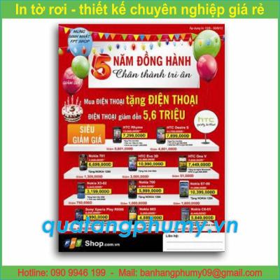 Mẫu tờ rơi TR25